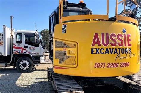 excavators for hire brisbane